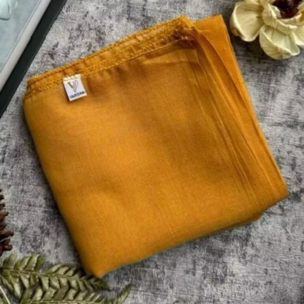 Hijab Segiempat Paris Jadul mustard paris jadul murstad hijab Paris jadul kuning mustard