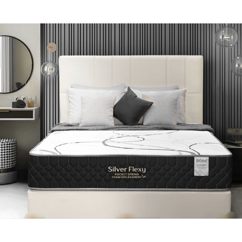 Spring bed set central silver flexy
