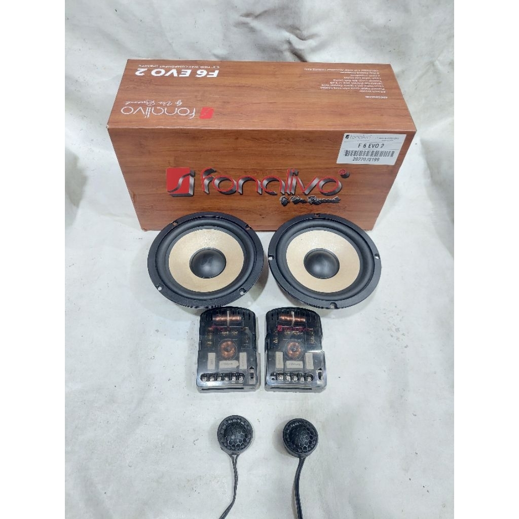 Speaker Split 2 way Vox Research Fonalivo F 6 Evo 2