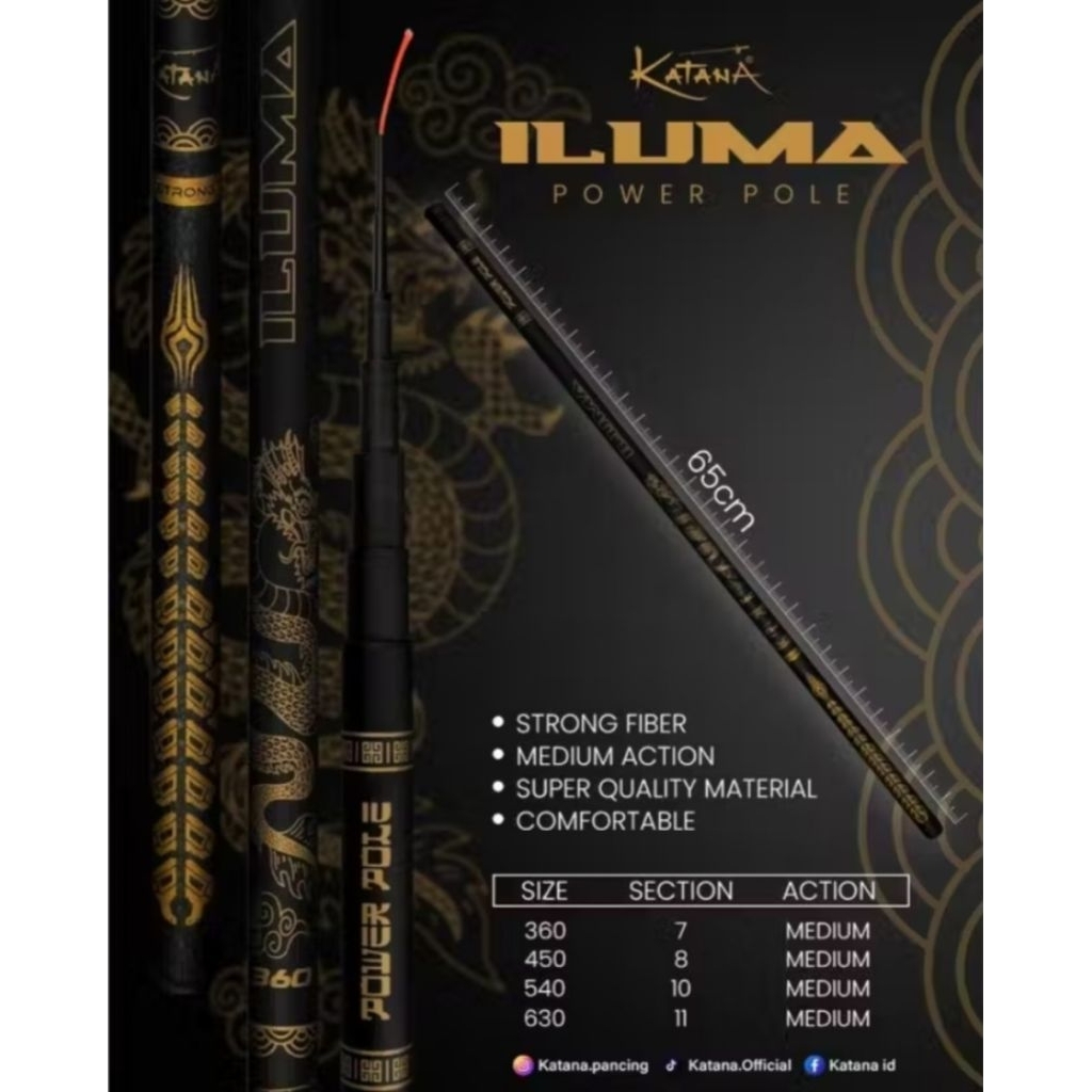 POLE / TEGEK KATANA ILUMA