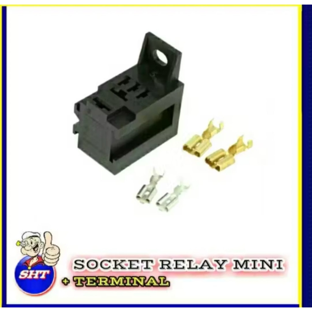 Soket Relay Mini + Sekun