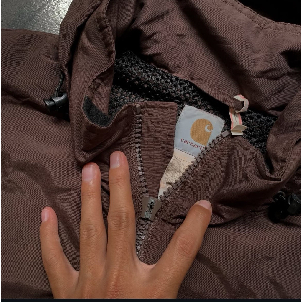 carhartt brown jacket