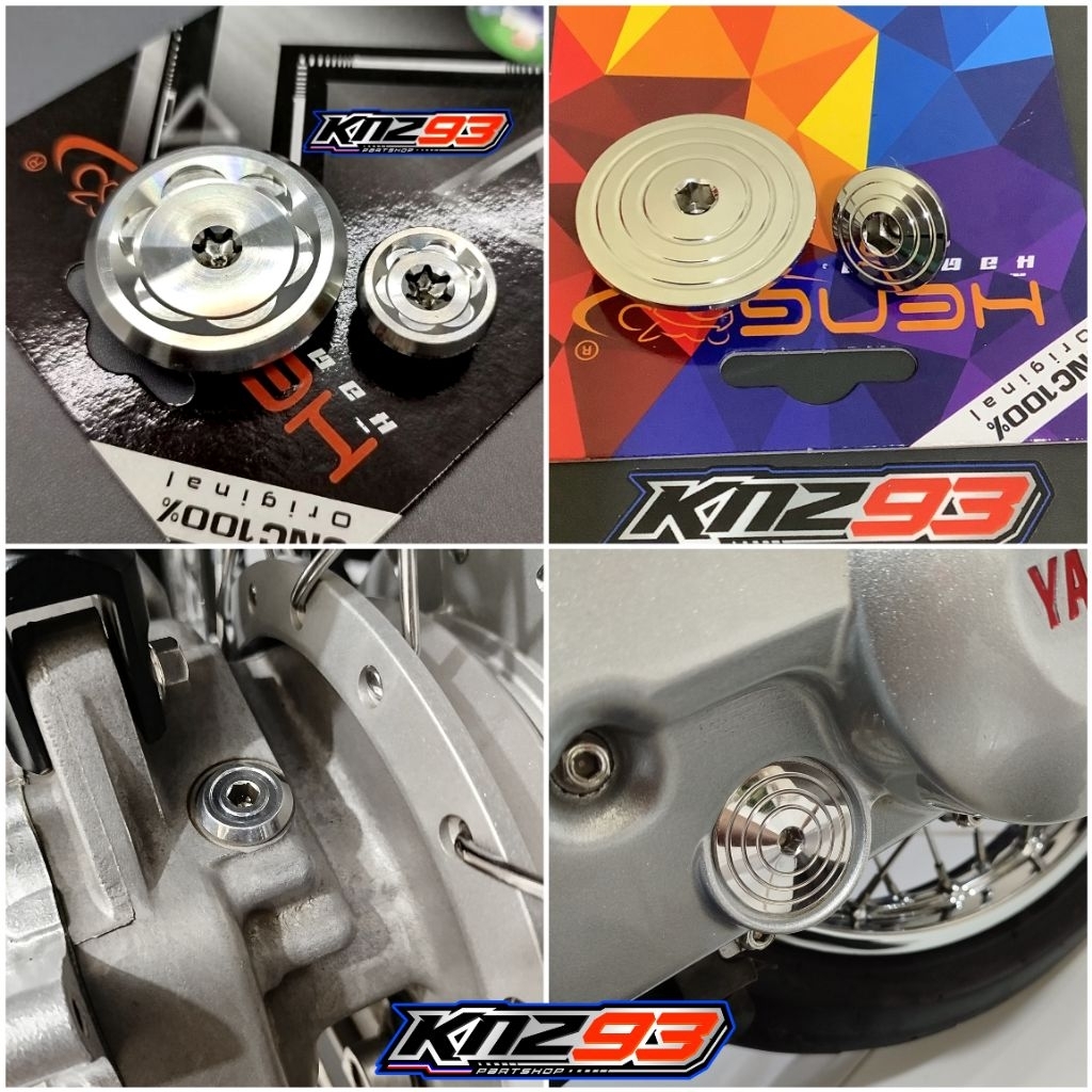 TUTUP CVT TUTUP OLI GARDAN MIO SPORTY SMILE NOUVO FINO SOUL CNC PROBOLT STAINLESS HENG ORIGINAL THAI