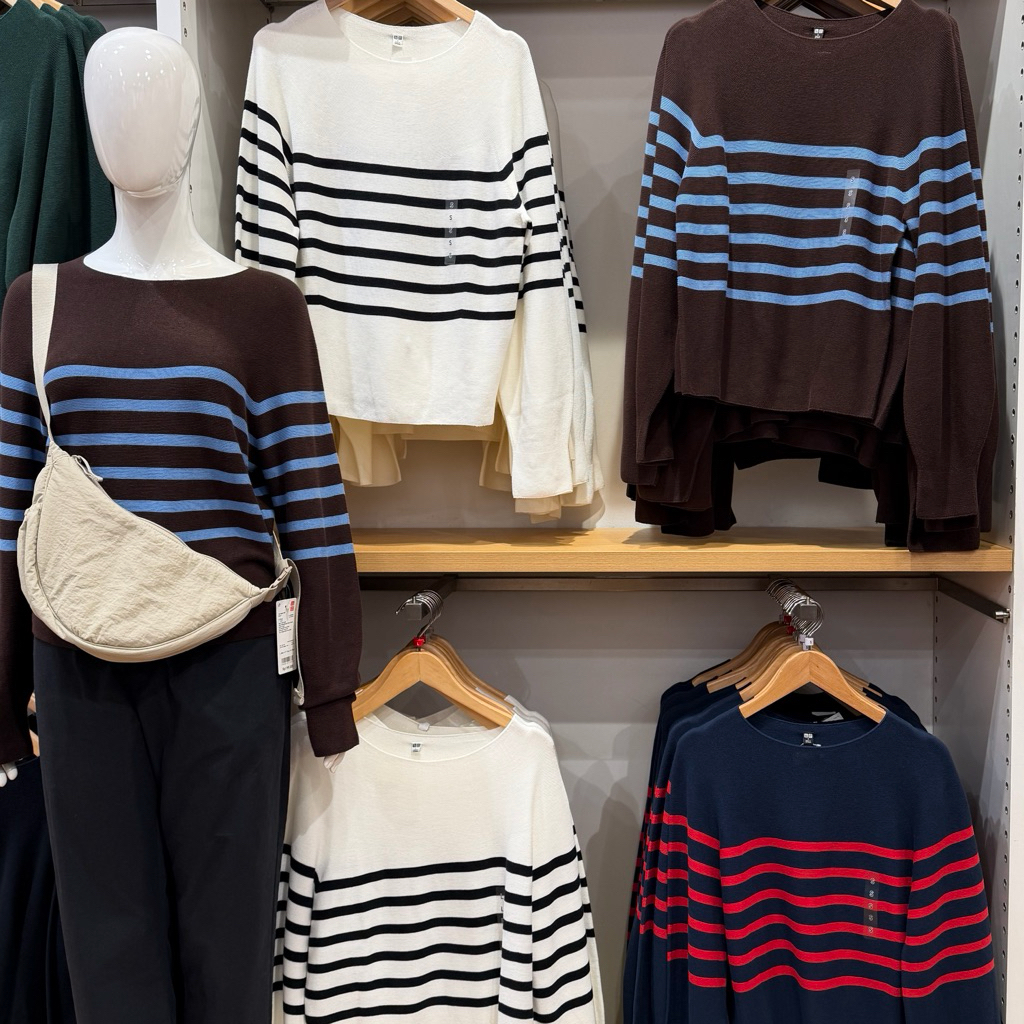 3D knit cotton uniqlo