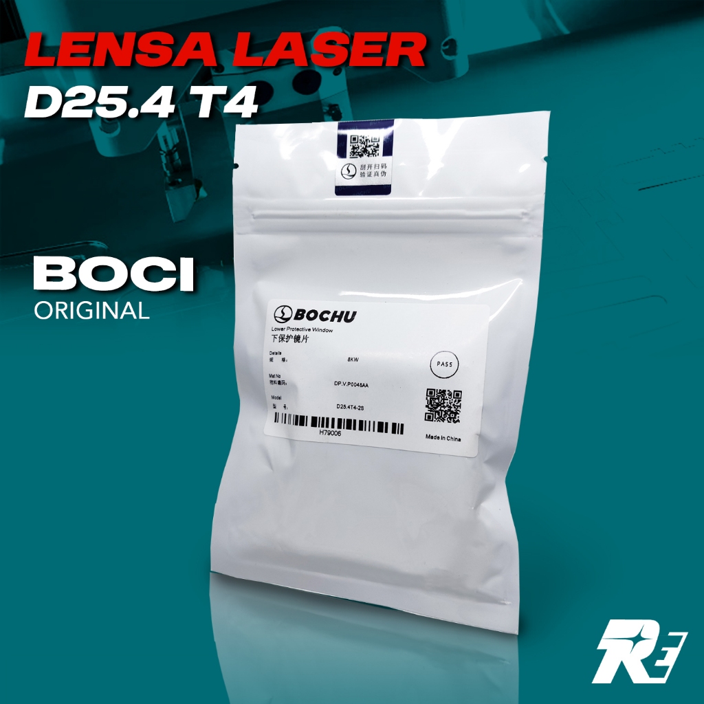 D25.4 T4-2S BOCI Lensa Laser Fiber Cutting Lower Protective Head BLT310 / BLT310T Series