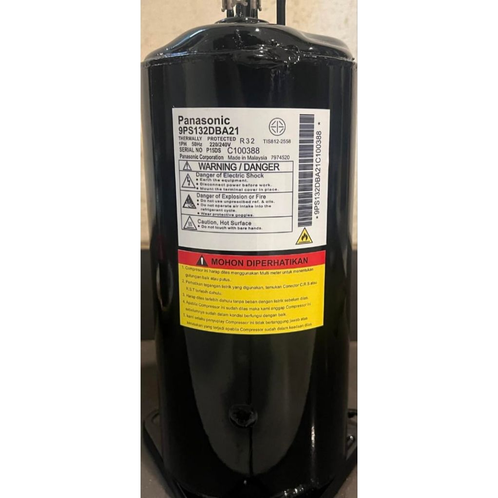 KOMPRESOR AC PANASONIC 9PS132DBA21 (1,5PK R32 1PHASE)