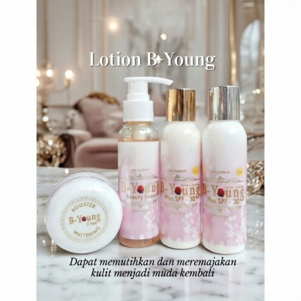 B-Young Lotion mencerahkan memutihkan HB dosting