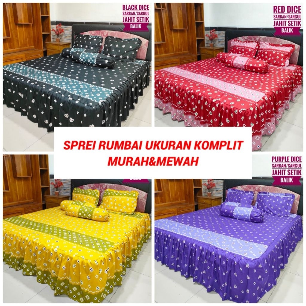 SPREI RUMBAI/SPREI MEWAH/SPREI ANTI GESER/SPREI MOTIF/SPREI RUMBAI MOTIF/SPREI MOTIF/SPREI RUMBAI ME