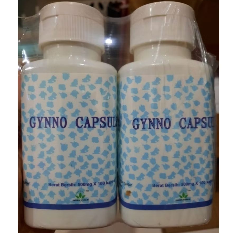 Gynno Capsule Green World Original - Obat Ginjal Pria - Obat Ginjal laki-laki - Obat Sakit Pinggang