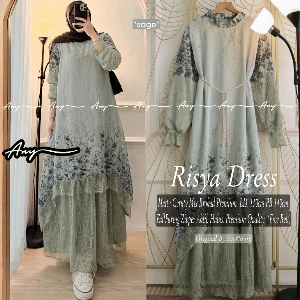 RISYA DRESS ORIGINAL BY ANY
