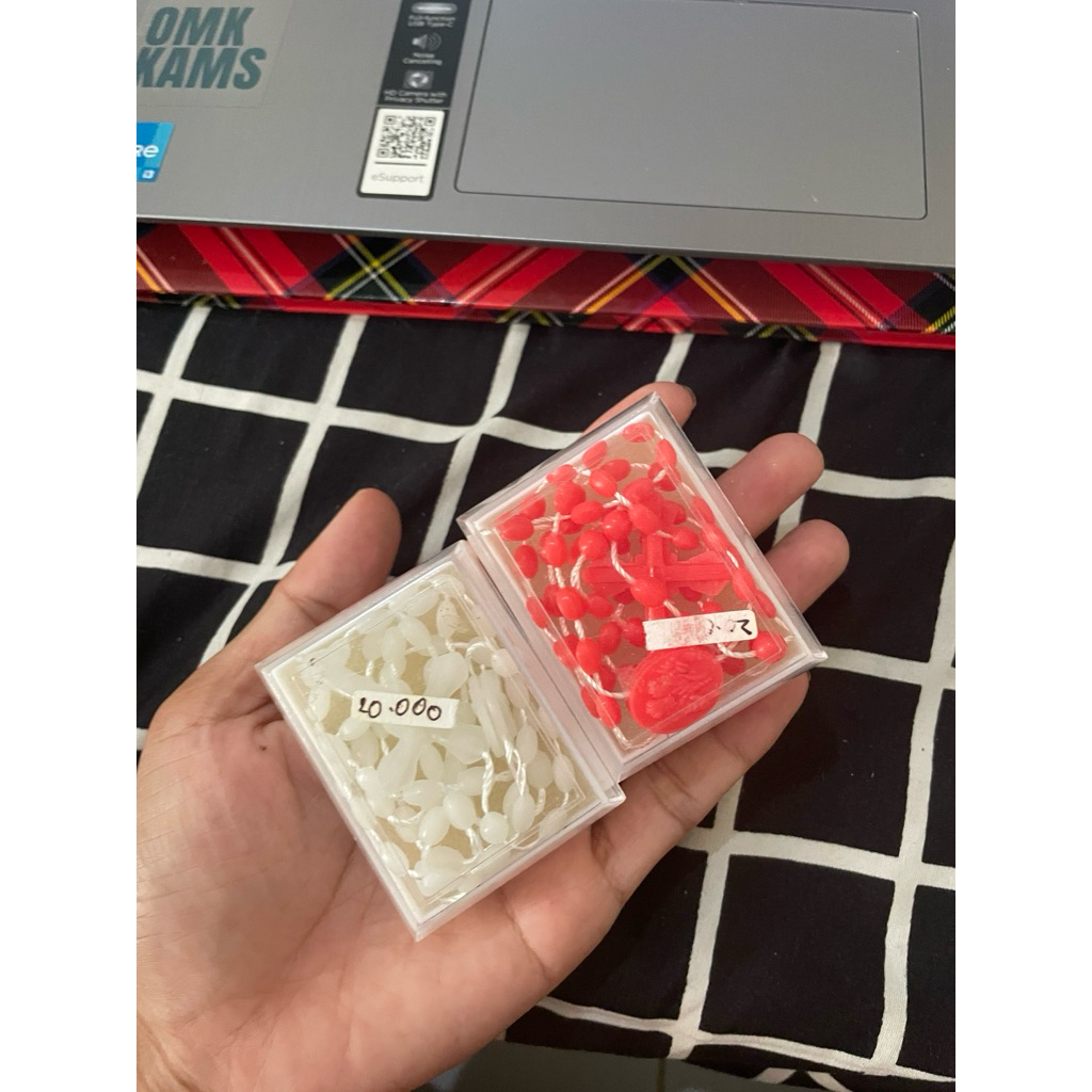 rosario fosfor / rosario benang / rosario menyala