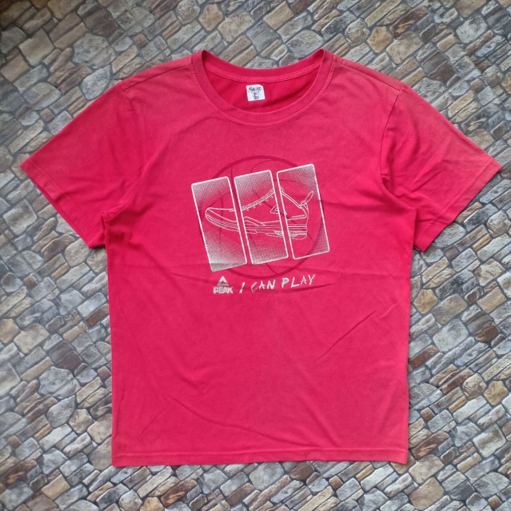 Kaos katun pria branded preloved original, kaos olahraga outdoor