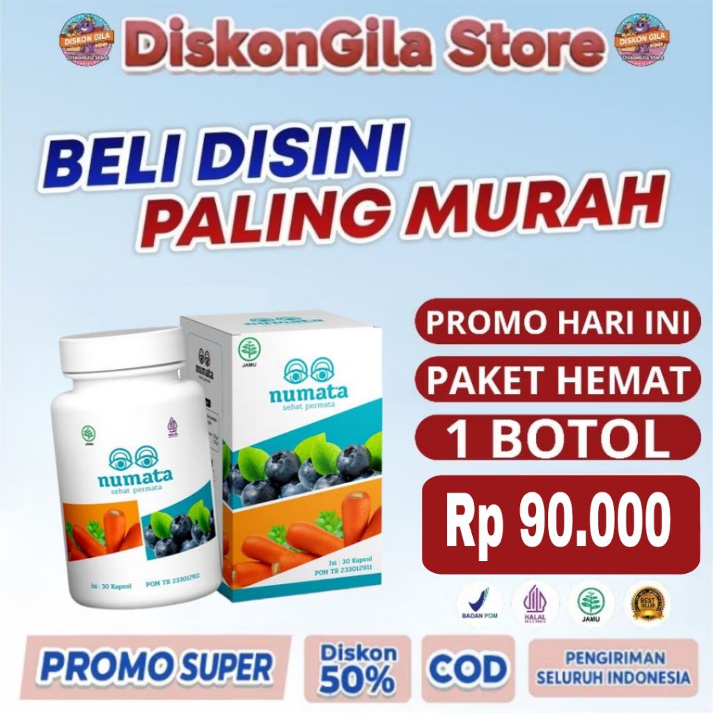 1 BOTOL - OBAT MATA KERING PTERYGIUM IRITASI RABUN HALAL BPOM