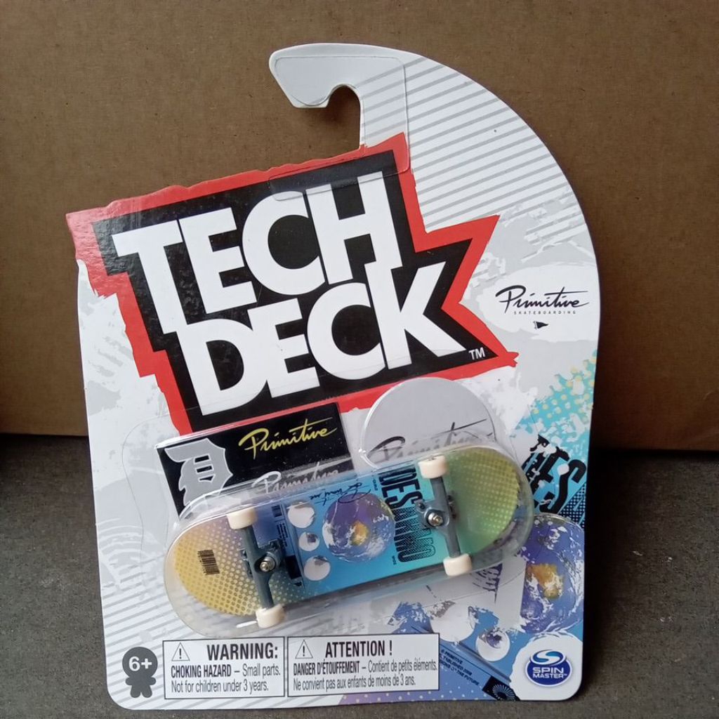primitive skateboarding tech deck desarmo