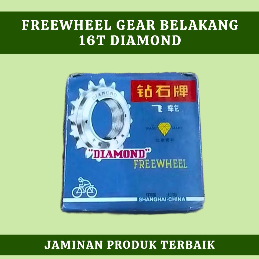 Freewheel Gear 16T Gigi 16 Diamond