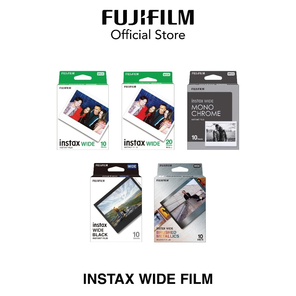 FUJIFILM Instax Wide Film / FUJIFILM Instax Wide Single Plain Film / FUJIFILM Instax Wide Twinpack F