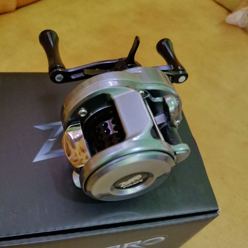 reel pancing BC round zorro pirate drag clicker carbon brake pad 126g