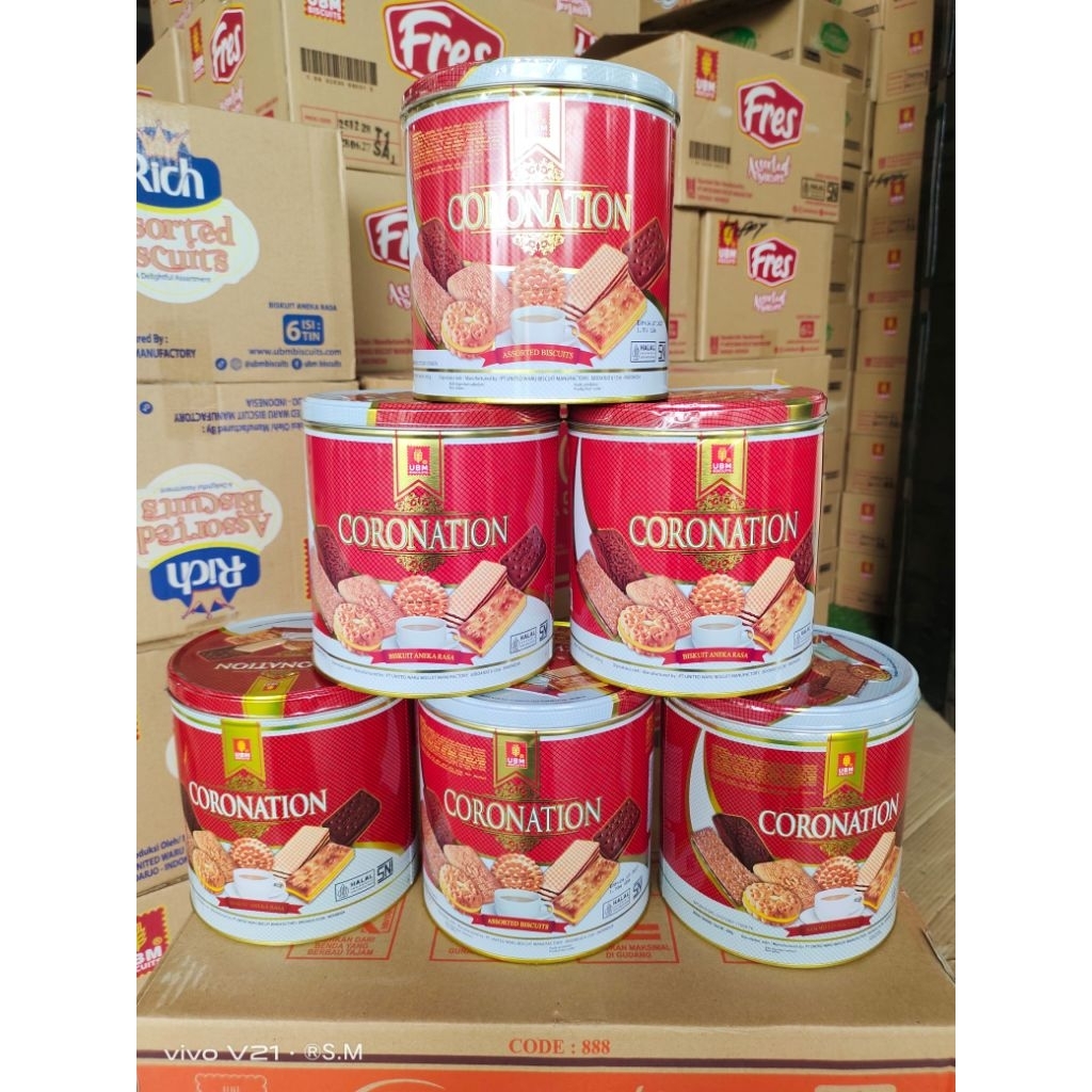 UBM CORONATION ASSORTED BISCUIT 450GR