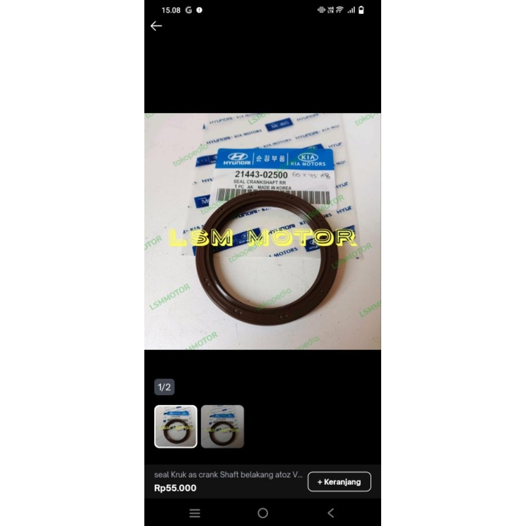 Seal crankshaft crank shaft seal timing seal as kruk as ker as atoz visto