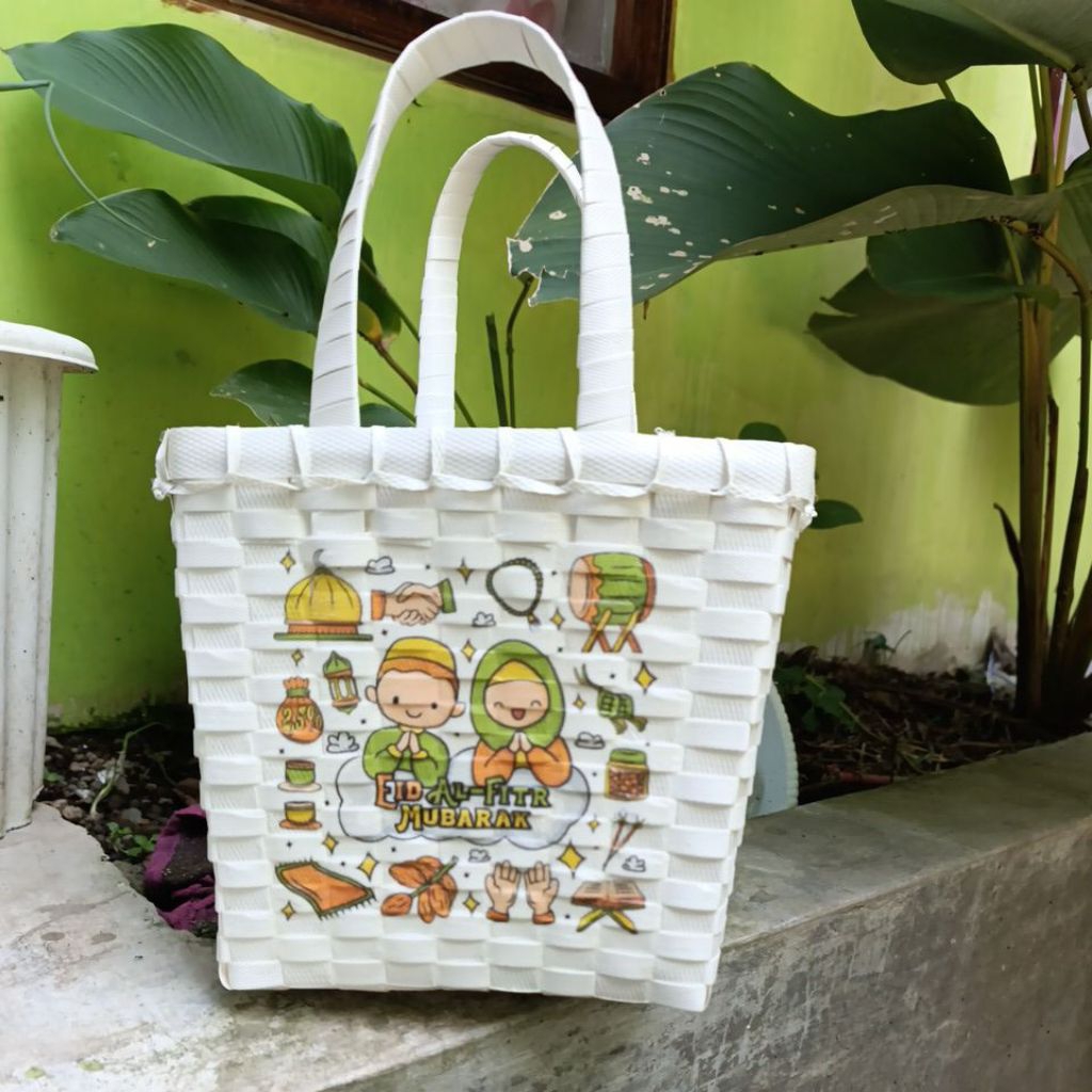 tas anyaman decoupage spm 02,tas anyaman plastik