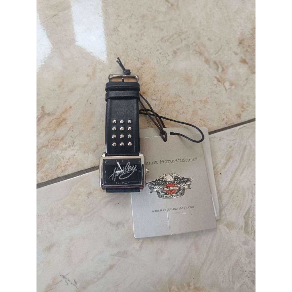 jam tangan harley davidson bulova original