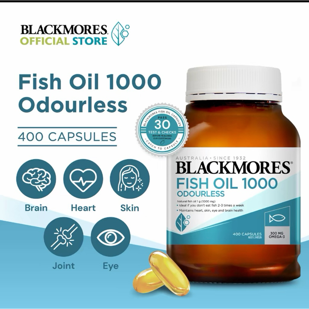 blackmores omega 3  400capsul