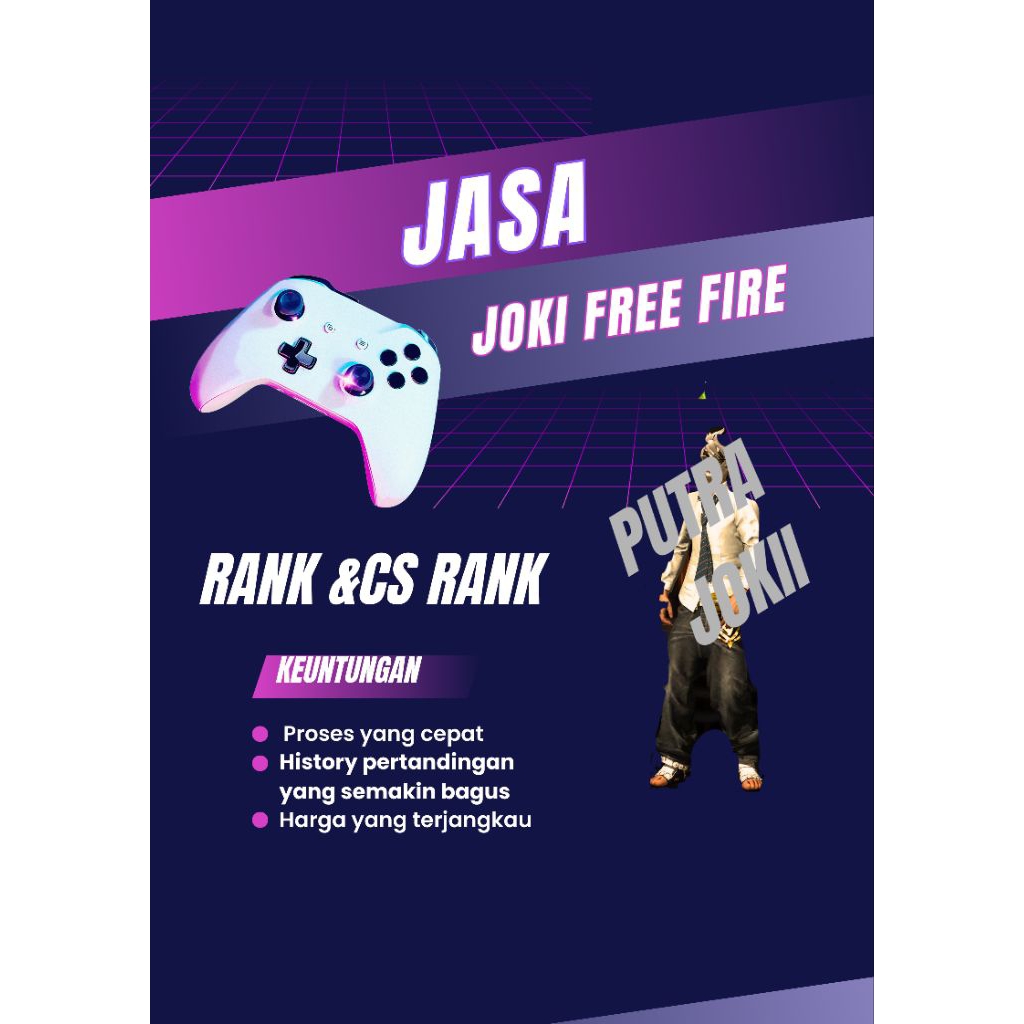 jasa joki free fire [RANK & CS RANK]