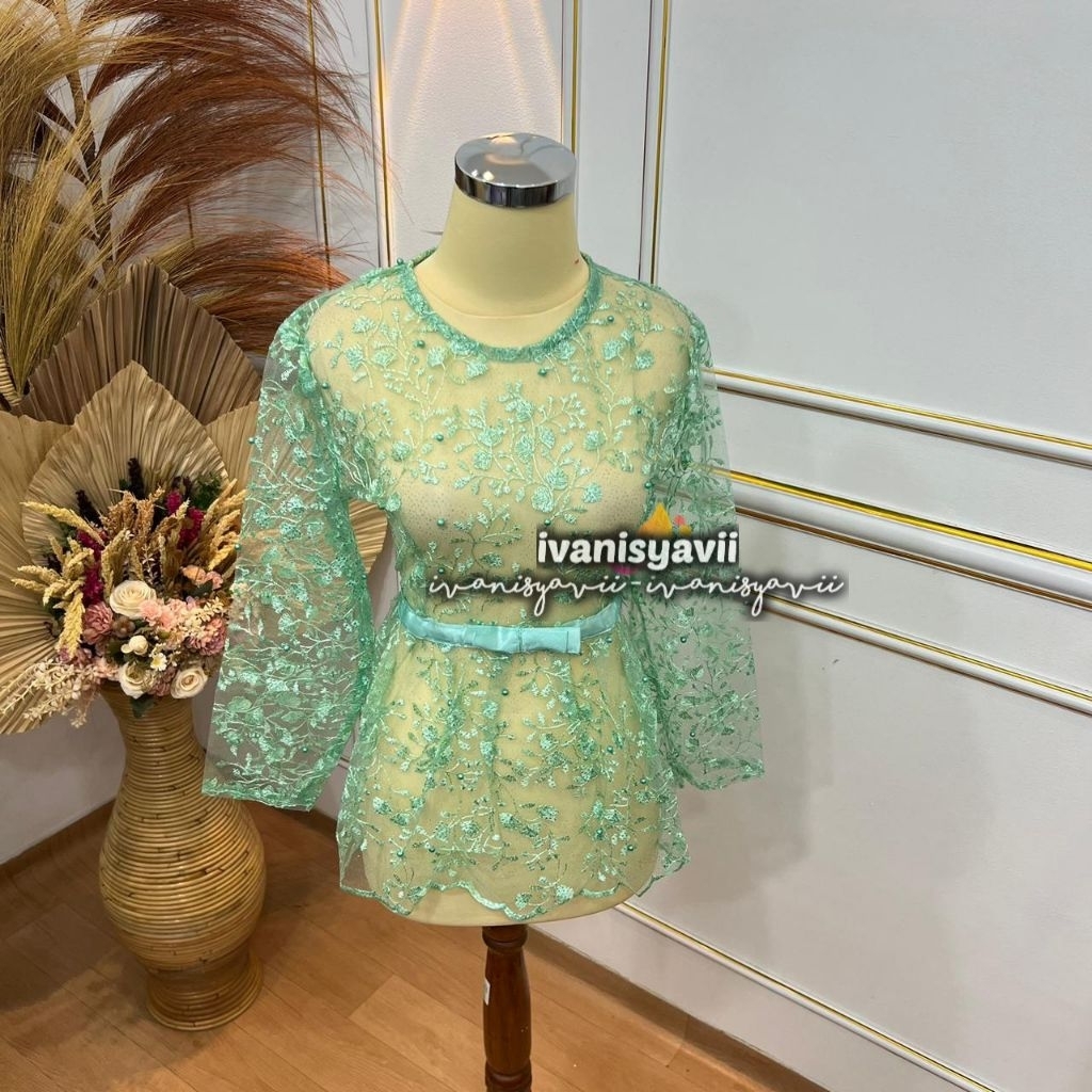 (HS-Kby) Kebaya Tile - Model Kekinian / Terbaru - Kebaya Wisuda |