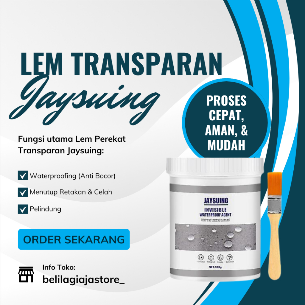 JAYSUING Anti Bocor Jaysuing Invisible Waterproof Agent Jaysuing Lem Anti Bocor Jaysuing Anti Bocor 