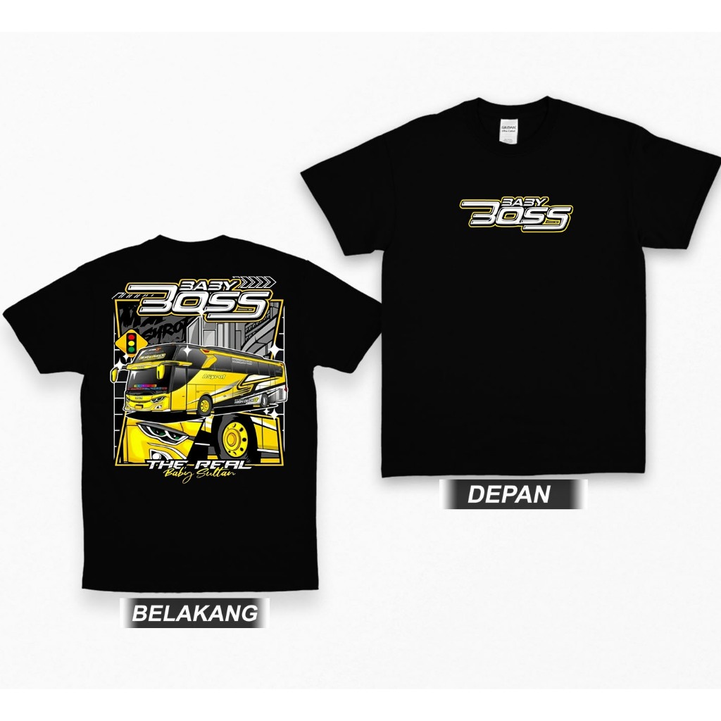KAOS ANAK BABY BOSS KAOS ANAK EPNCINTA BUS MANIA