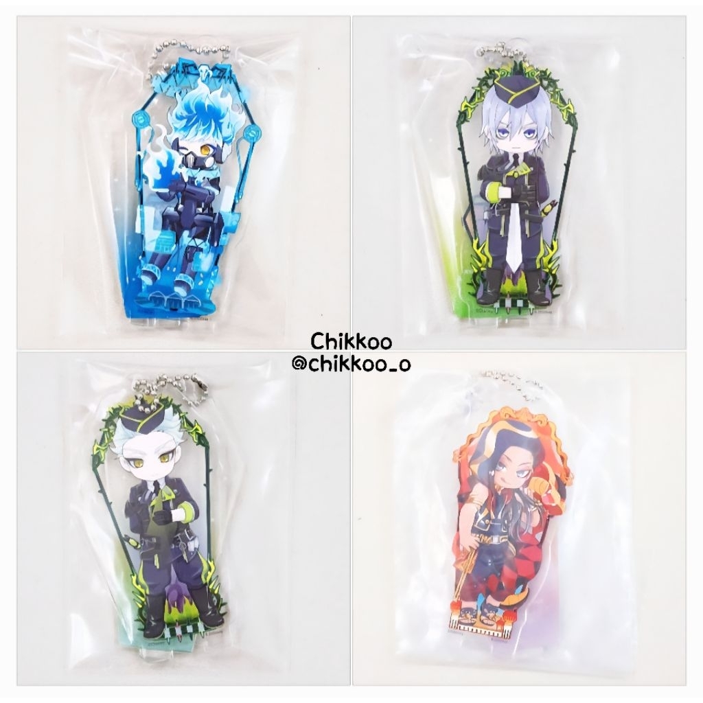 [Beberapa Ada Protective Plastic Film] Twisted Wonderland Coffin Chibi Acrylic Charm Standee(?)