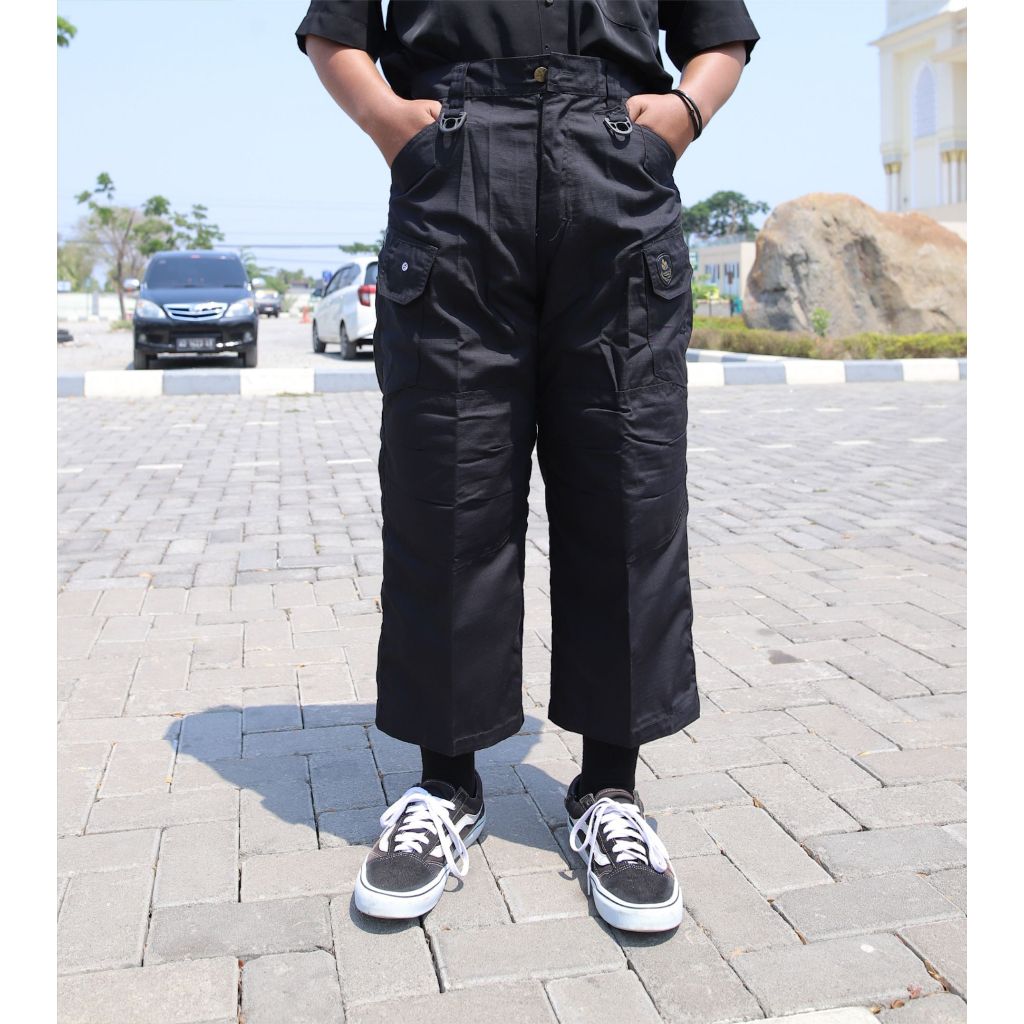 Celana Sirwal Tactical Blackhawk / Celana Muslim Outdoor Premium / Bahan Ribstop grade A/ PRIA REMAJ