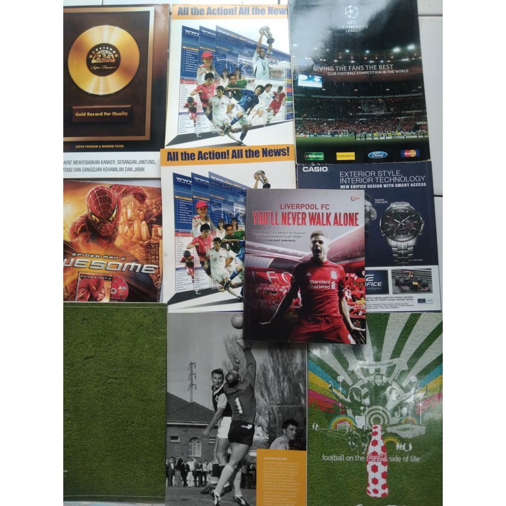 Majalah Bola SOCCER Magazine & FOOTBALL ITALIA majalah Football import