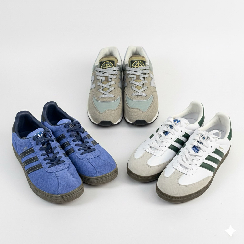 Sepatu Sneakers Casual Brand Used Unisex Pria Wanita