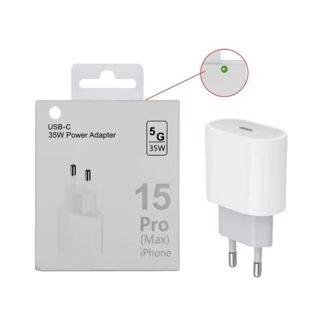 Kepala Batok Charger Iphone 35W Charger Iphone Fast Charging Kompatibel Untuk IOS ALL Iphone