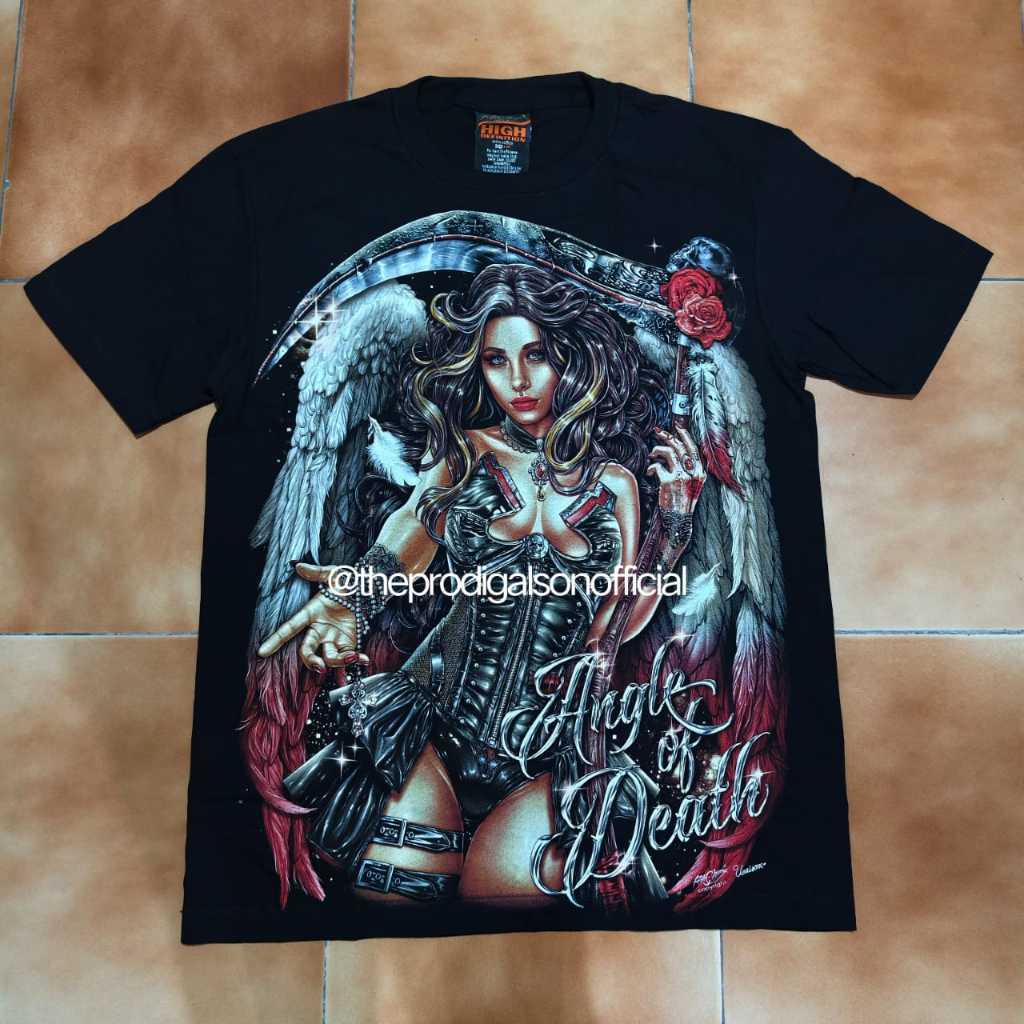 Kaos Rock Chang Import Size XXL Singa HD Glow in The Dark