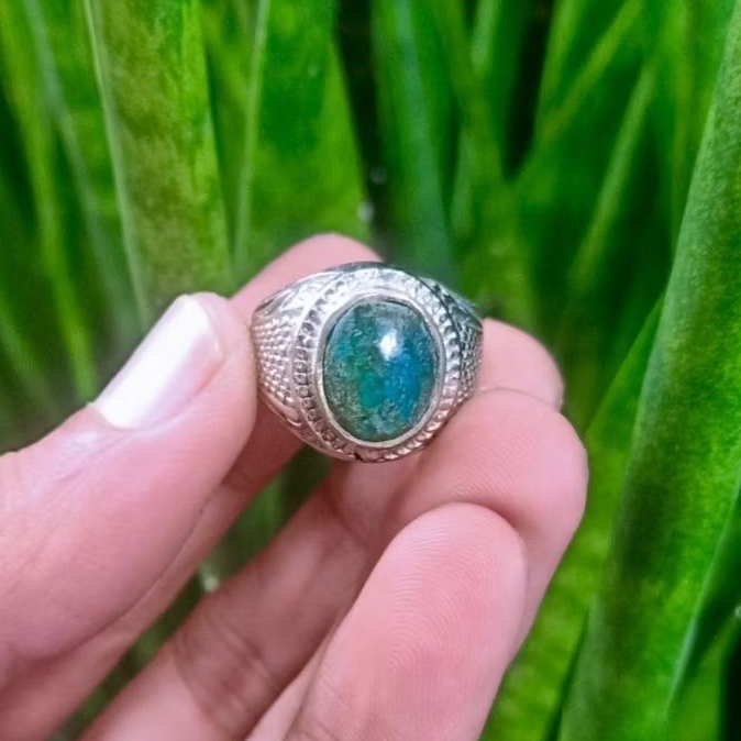 Cincin Batu Bacan Natural Doko