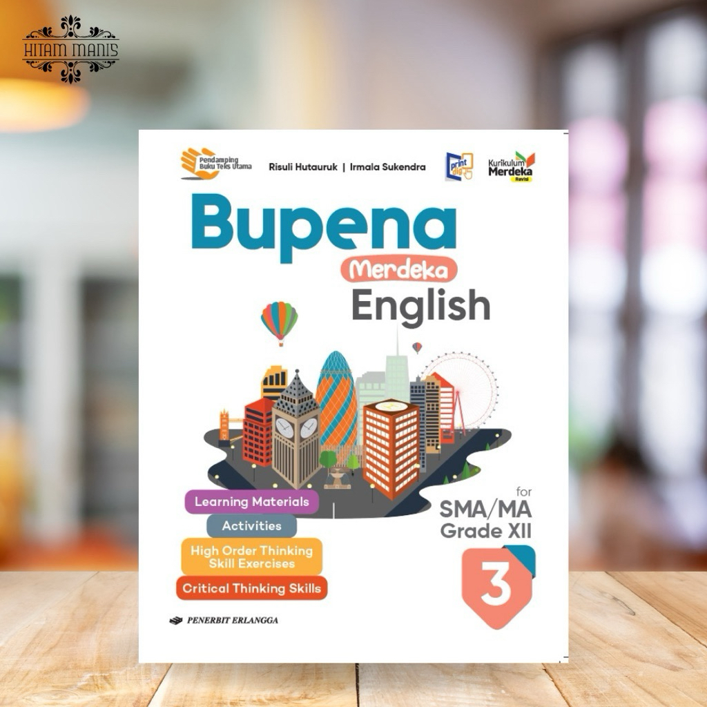 BUPENA ENGLISH KELAS 12 KURIKULUM MERDEKA ERLANGGA // BUPENA ENGLISH SMA // BUPENA ENGLISH ERLANGGA