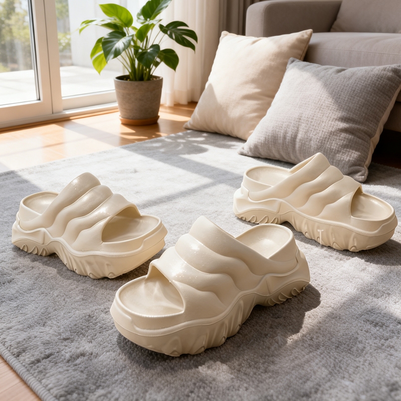 Kadia Sandal Adidas Yeezy Original 100% Selop Empuk Unisex Trendy Anti Slip untuk Streetwear