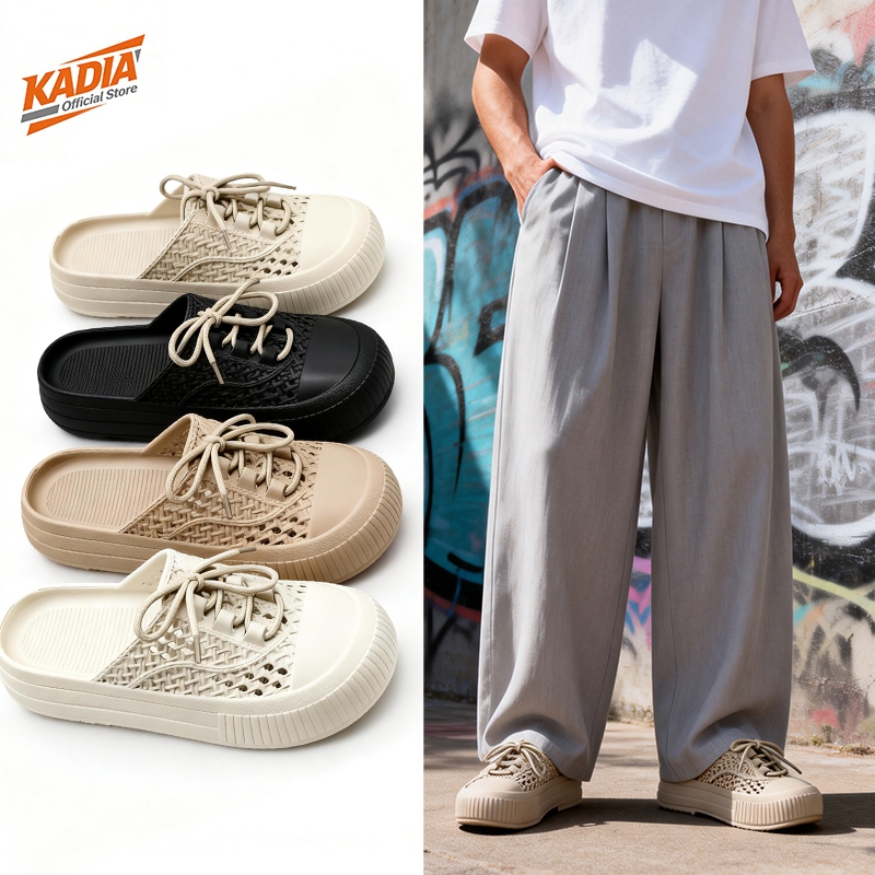 KADIA Sandal Slop Unisex Karet Orthopedic Sandal Support Kesehatan Kaki Sandal Nyaman Untuk Lansia S