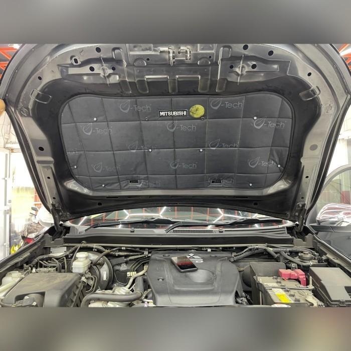 MITSUBISHI NEW PAJERO SPORT 2016-2021+ dst VTECH Ori Peredam Panas Kap Mesin Aksesoris Mobil PLUS Le