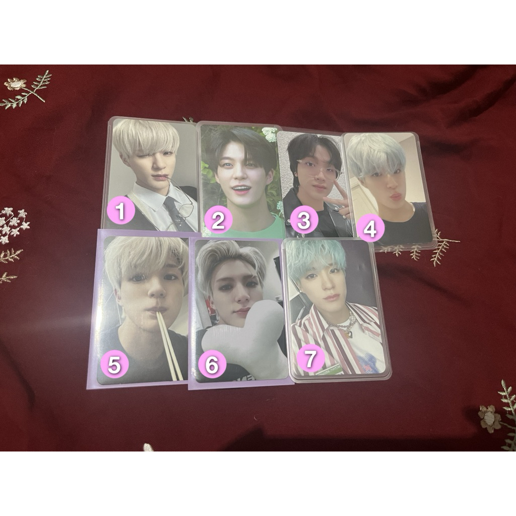 (OFFICIAL) BACA DESK Photocard Lee Jeno NCT DREAM jaemin nomin melet icantfeelanything ld everline h