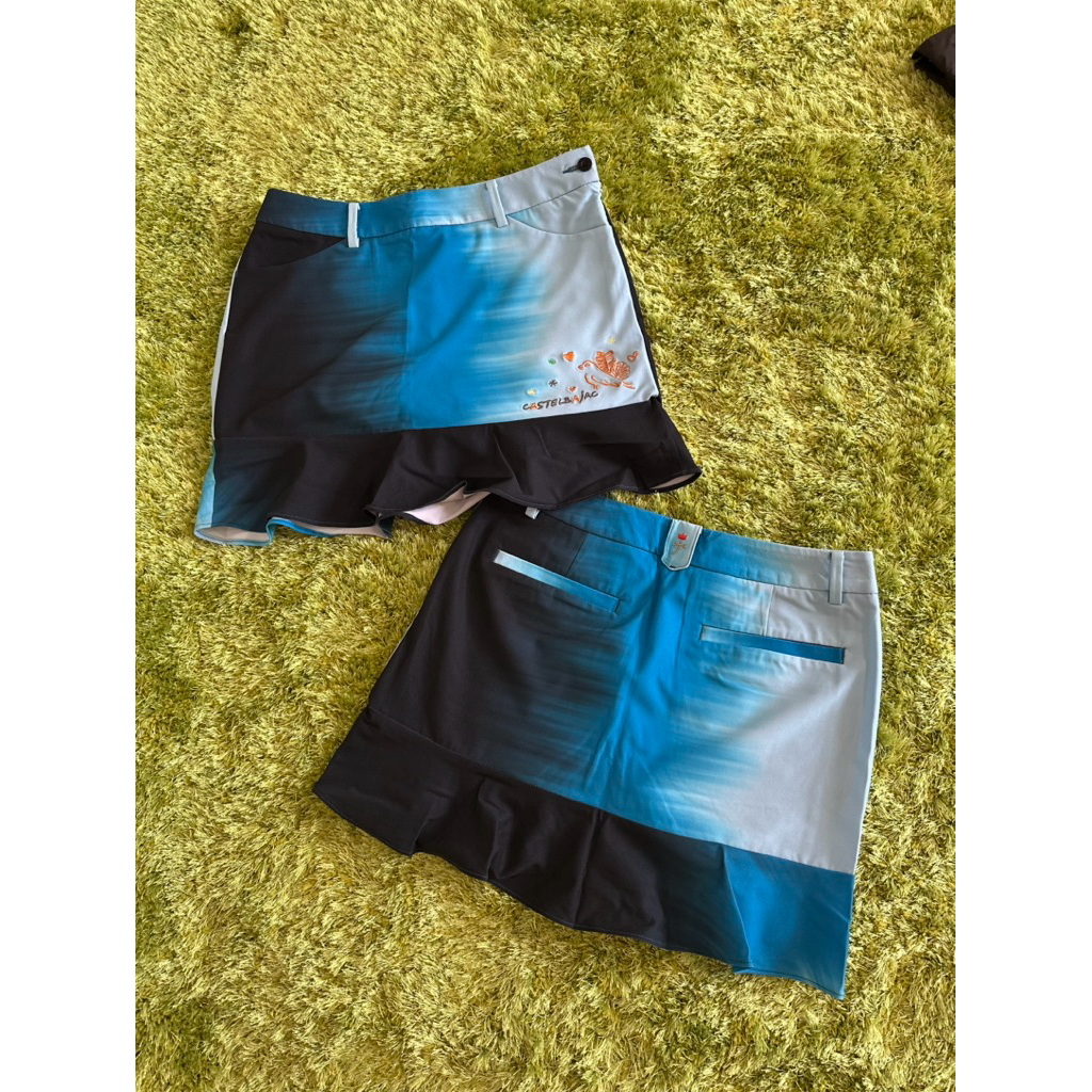 castelabajac golf korea golf skirt rok golf