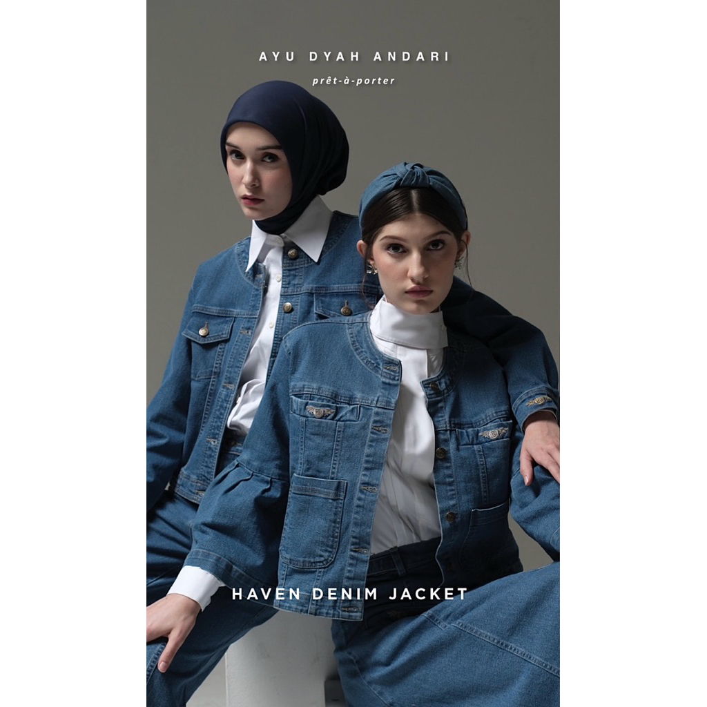 AYU DYAH ANDARI PADANG - Jeans Collection - Haven Denim Jacket