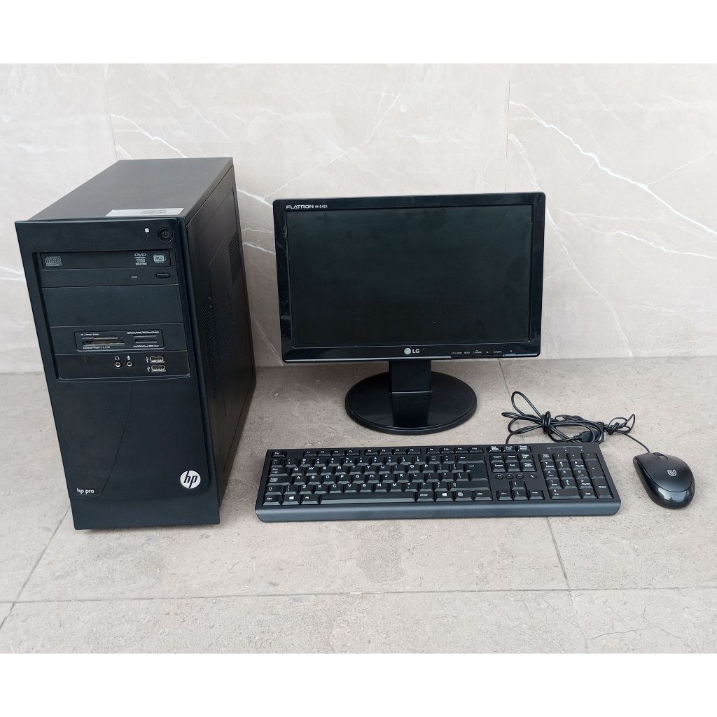 Komputer Full Set Core I3 Ram 4 GB HDD 500 GB Monitor 16Inch Wide - Garansi 1 Bulan
