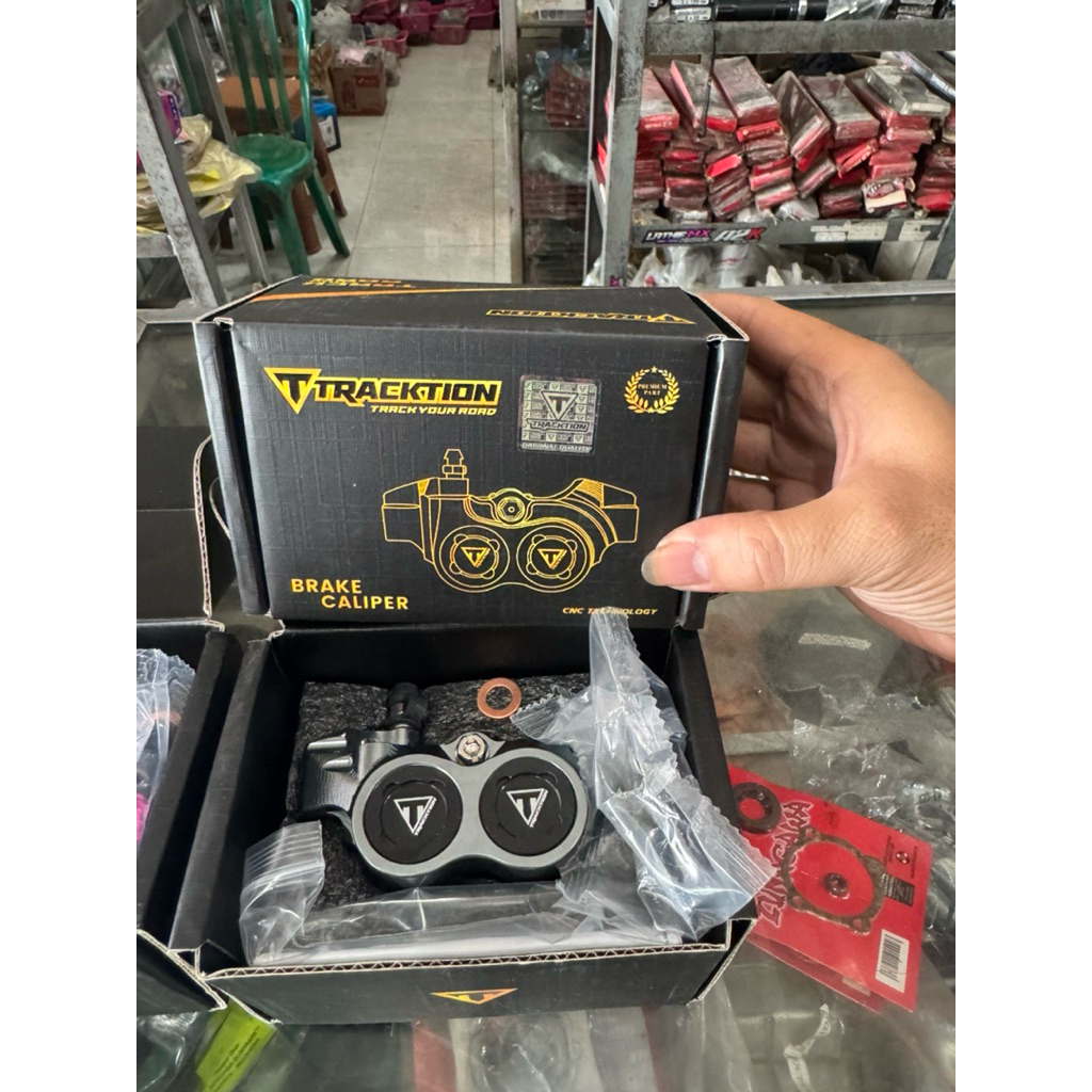 Kaliper Caliper Tracktion Formula 4 Piston CNC Universal