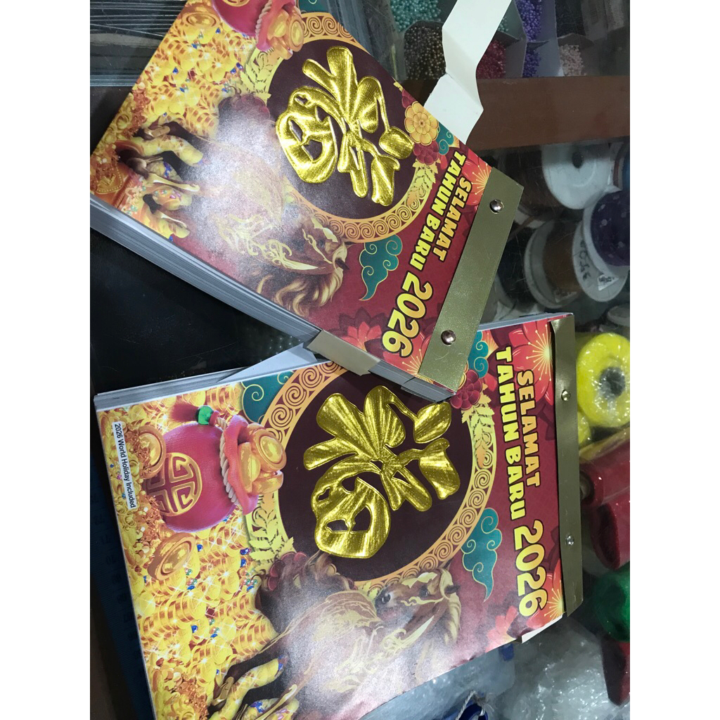 Jual Kalender Harian Sobek / Robek Indonesia ukuran kecil dan besar