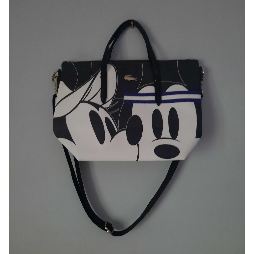 Tas Wanita Lacoste Mickey Mouse Second