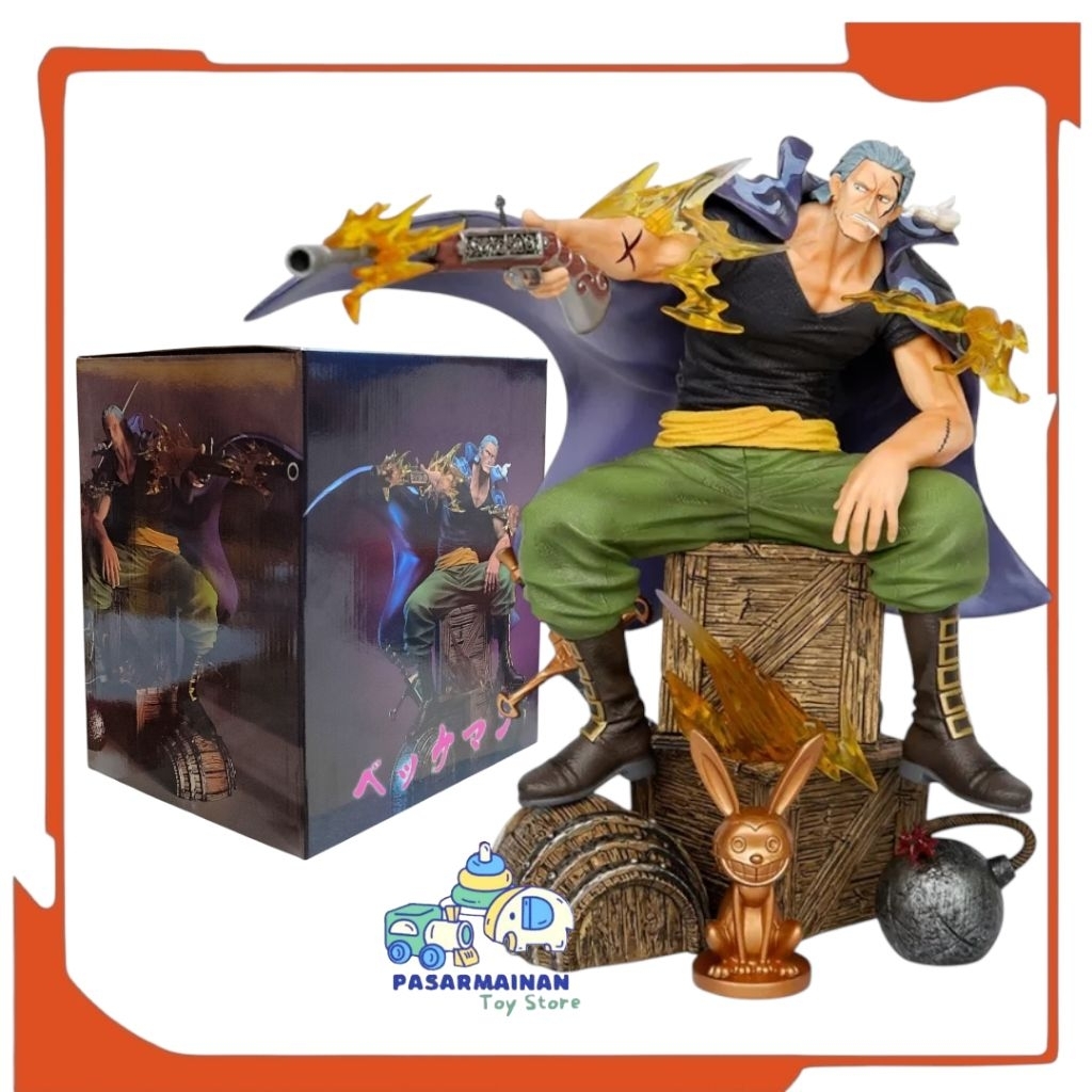 Figure One Piece Benn Beckman Sitting Gread Route 20cm Anime Ben Beckman