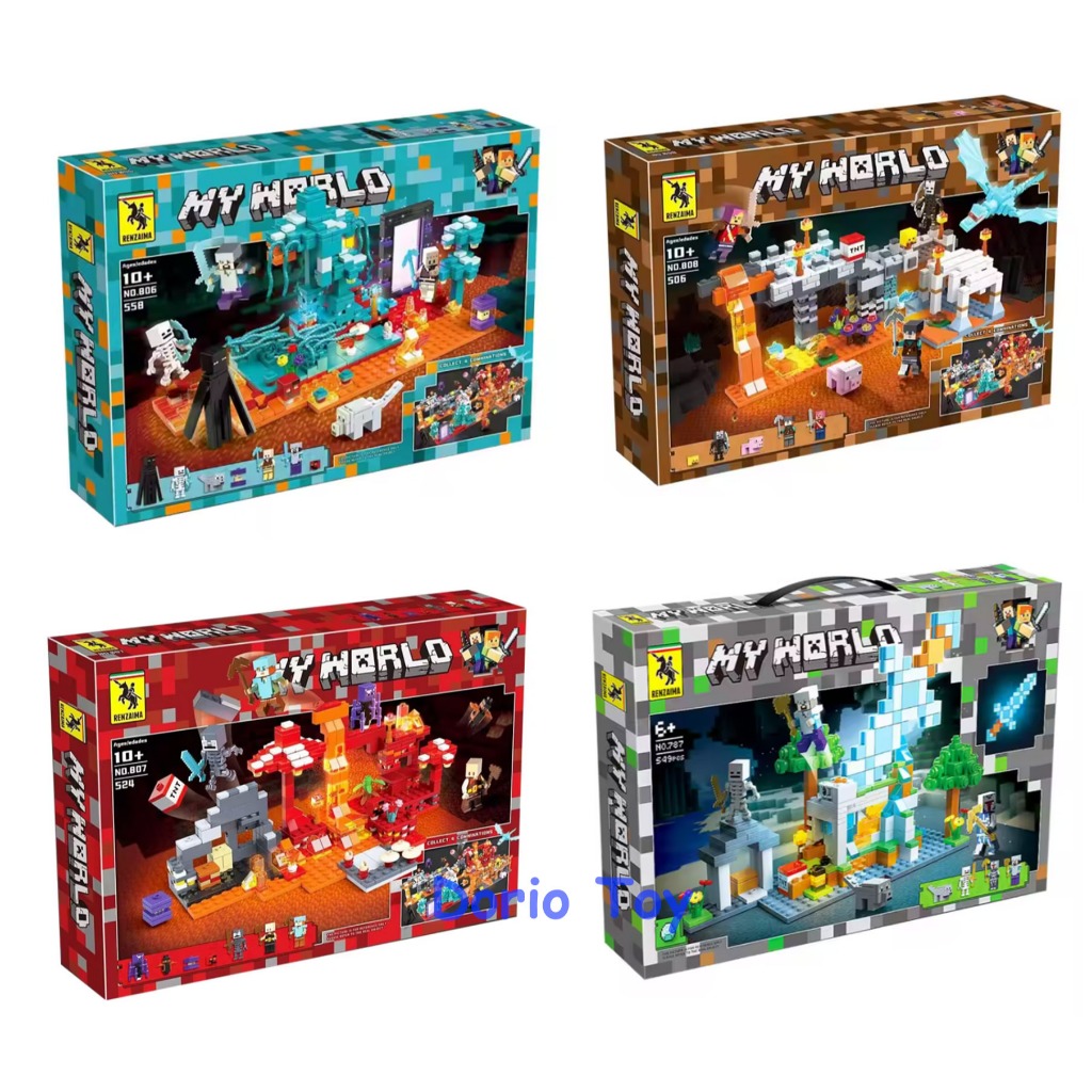 Mainan Block My World Mainan Edukatif Block My World 806-808